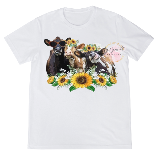 Sunflower Cows